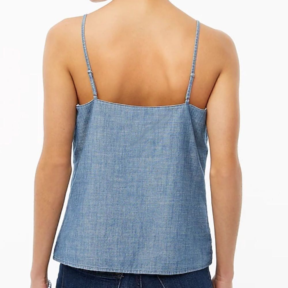 J.Crew Factory Chambray Cami - Picture 4 of 8